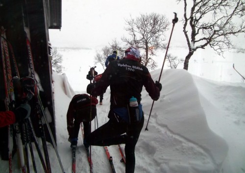 Blåextra - Smøring av ski var enkelt.