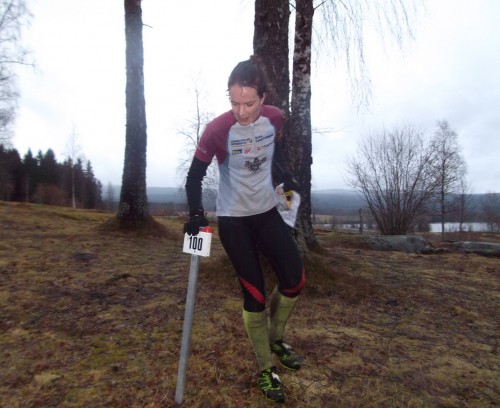 Nicole stempler i mål på onsdagens vurderingsløp