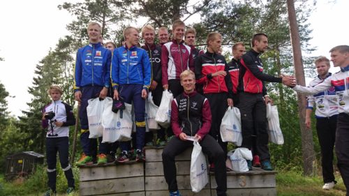 Lett å trives på toppen av pallen!